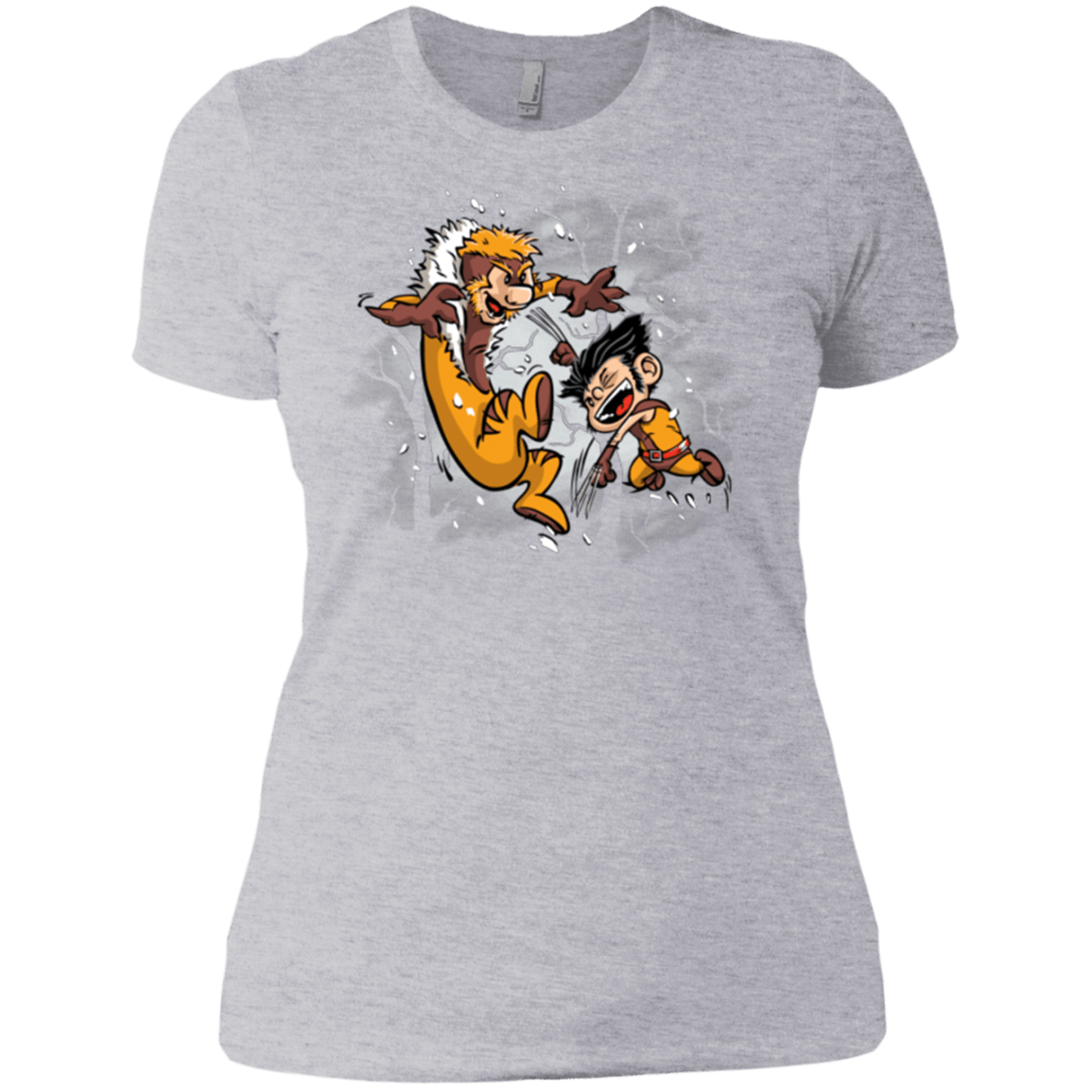 T-Shirts Heather Grey / X-Small Logan and Victor Women's Premium T-Shirt