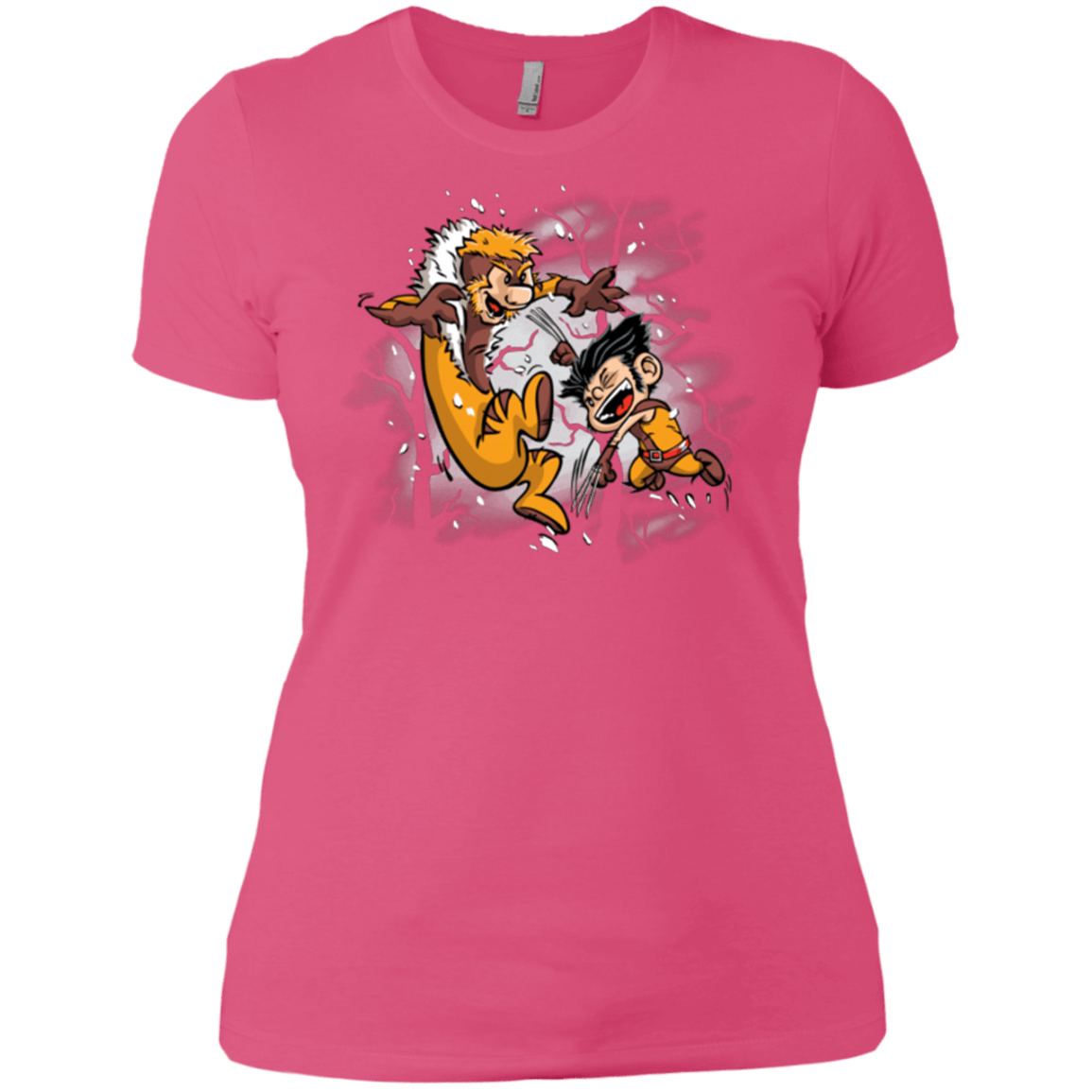 T-Shirts Hot Pink / X-Small Logan and Victor Women's Premium T-Shirt