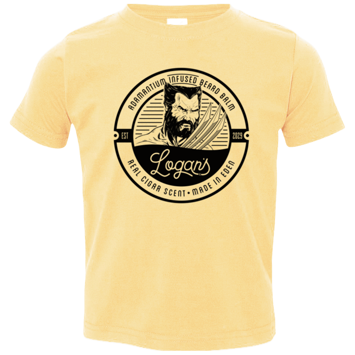 T-Shirts Butter / 2T Logans Beard Balm Toddler Premium T-Shirt