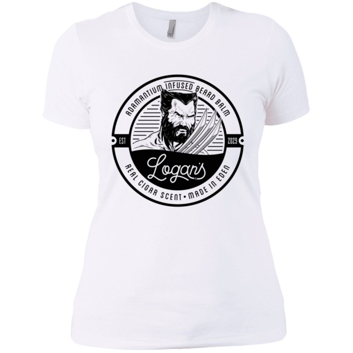 T-Shirts White / X-Small Logans Beard Balm Women's Premium T-Shirt