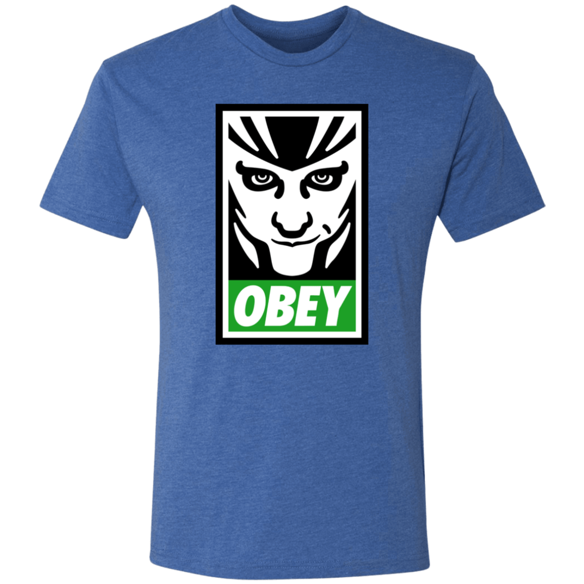 T-Shirts Vintage Royal / S Loki Obey Men's Triblend T-Shirt