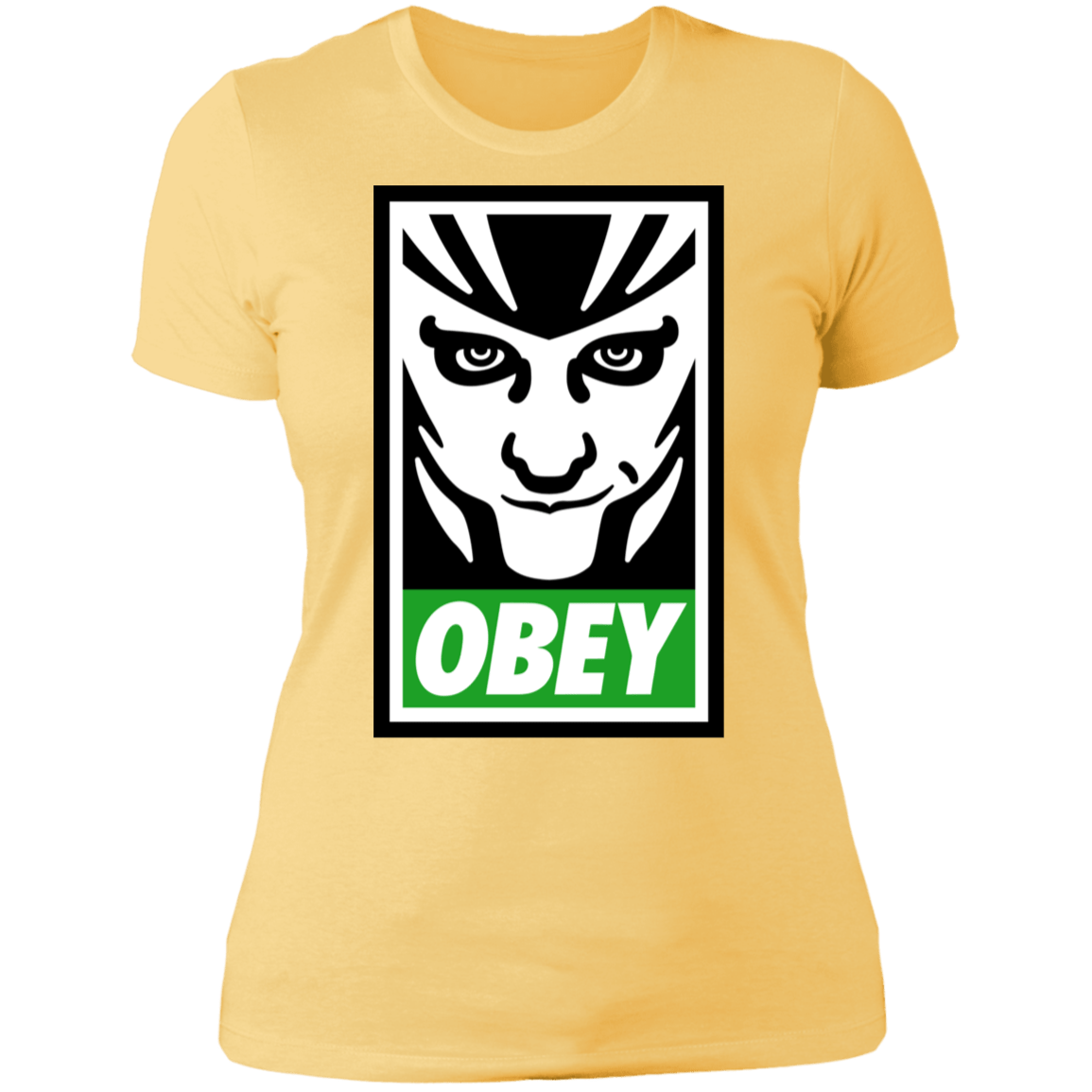 T-Shirts Banana Cream/ / S Loki Obey Women's Premium T-Shirt