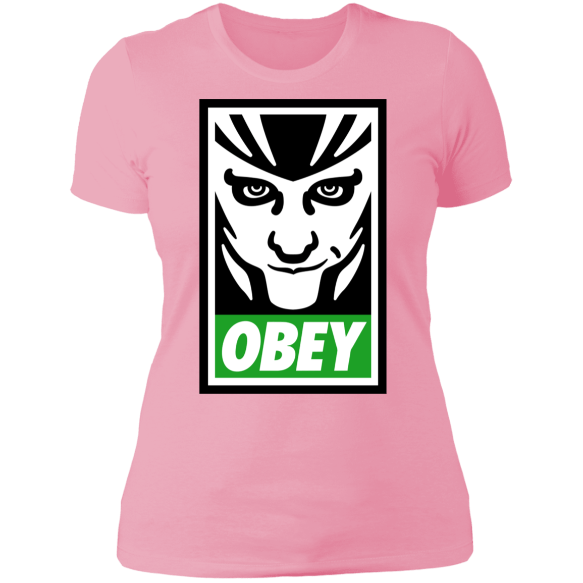 T-Shirts Light Pink / S Loki Obey Women's Premium T-Shirt