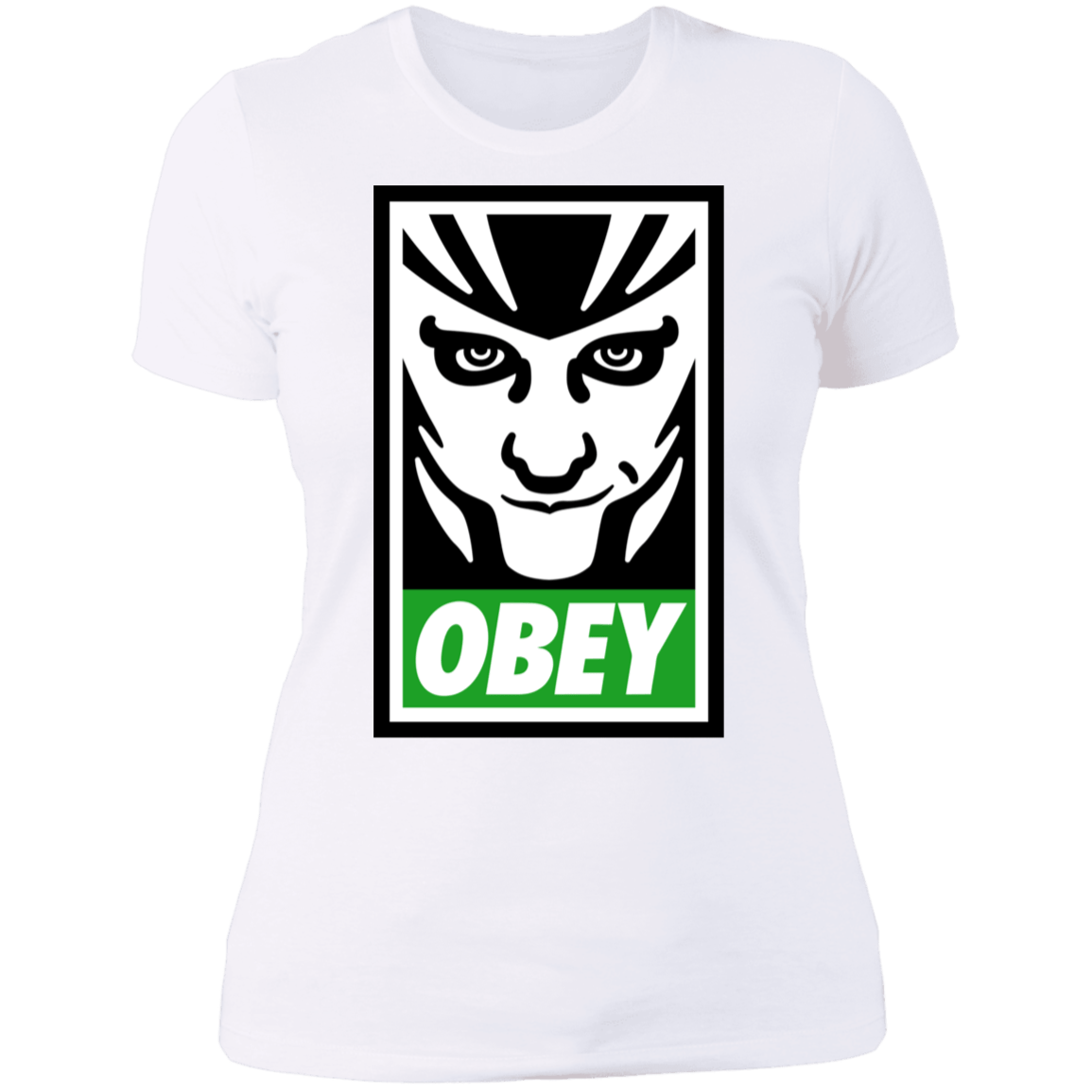 T-Shirts White / S Loki Obey Women's Premium T-Shirt