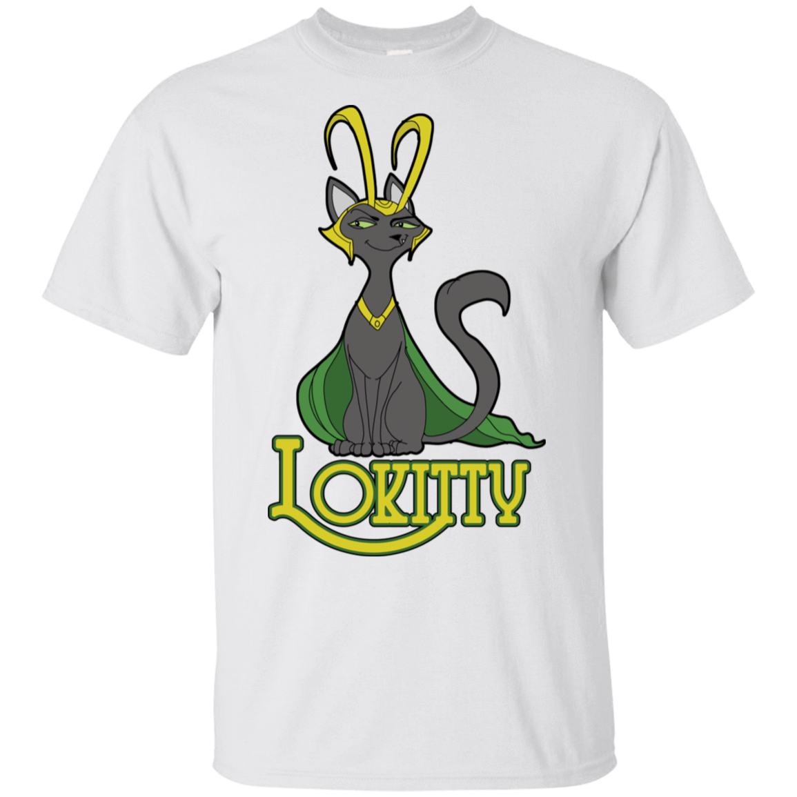 T-Shirts White / S Lokitty T-Shirt