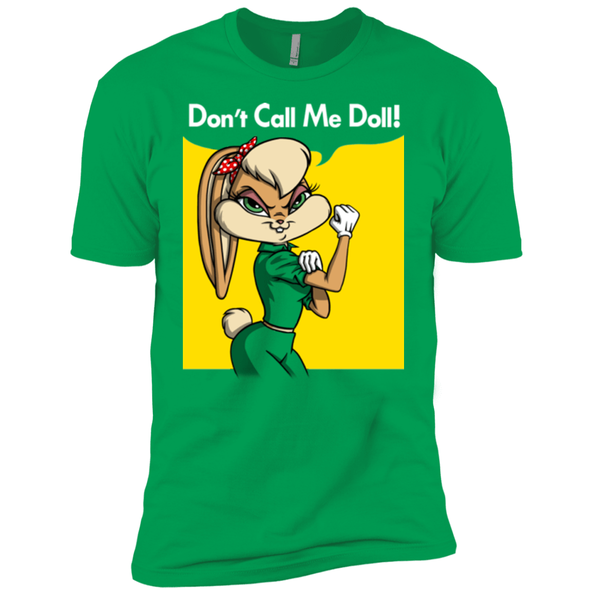 T-Shirts Kelly Green / YXS Lola Dont Call me Doll Boys Premium T-Shirt