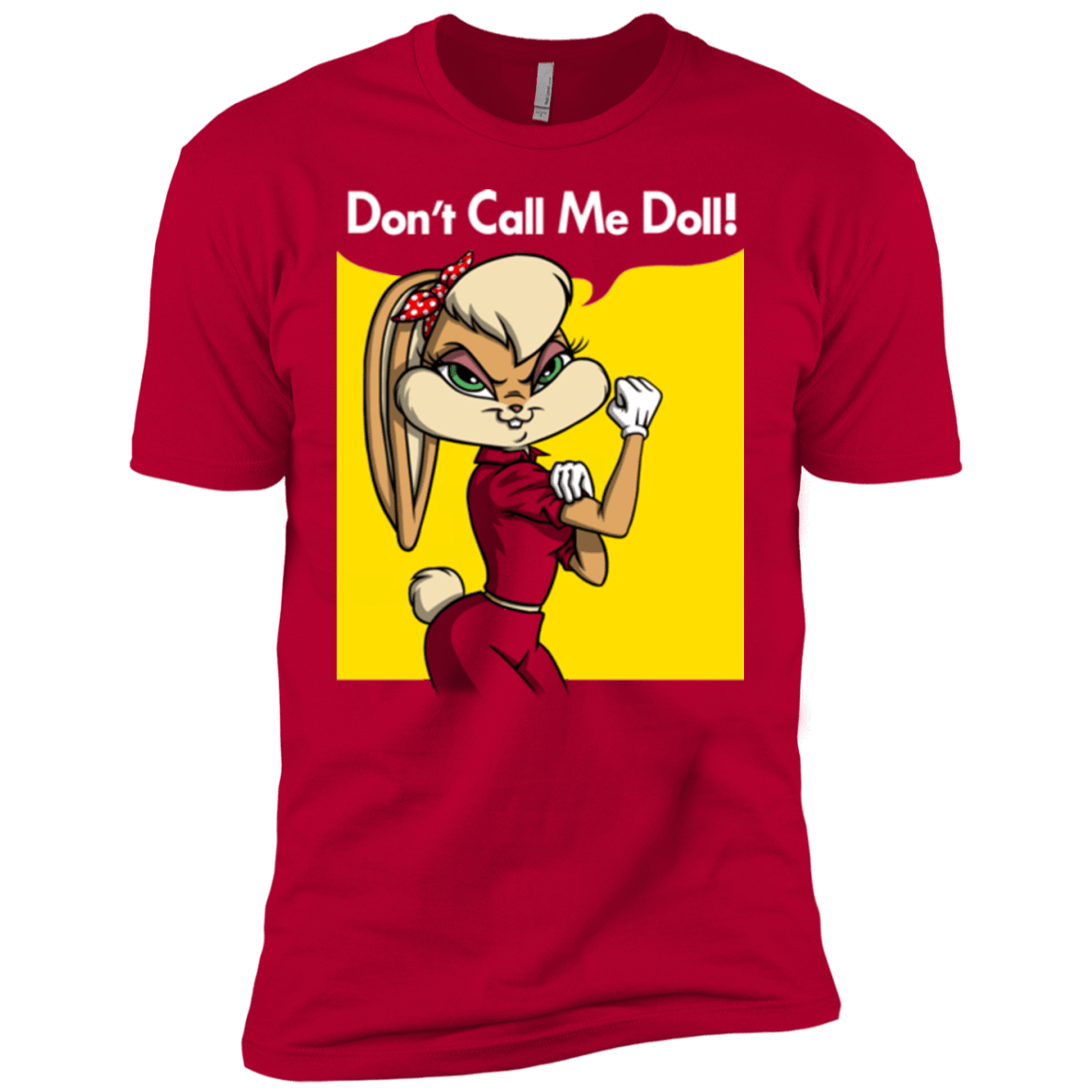 T-Shirts Red / YXS Lola Dont Call me Doll Boys Premium T-Shirt