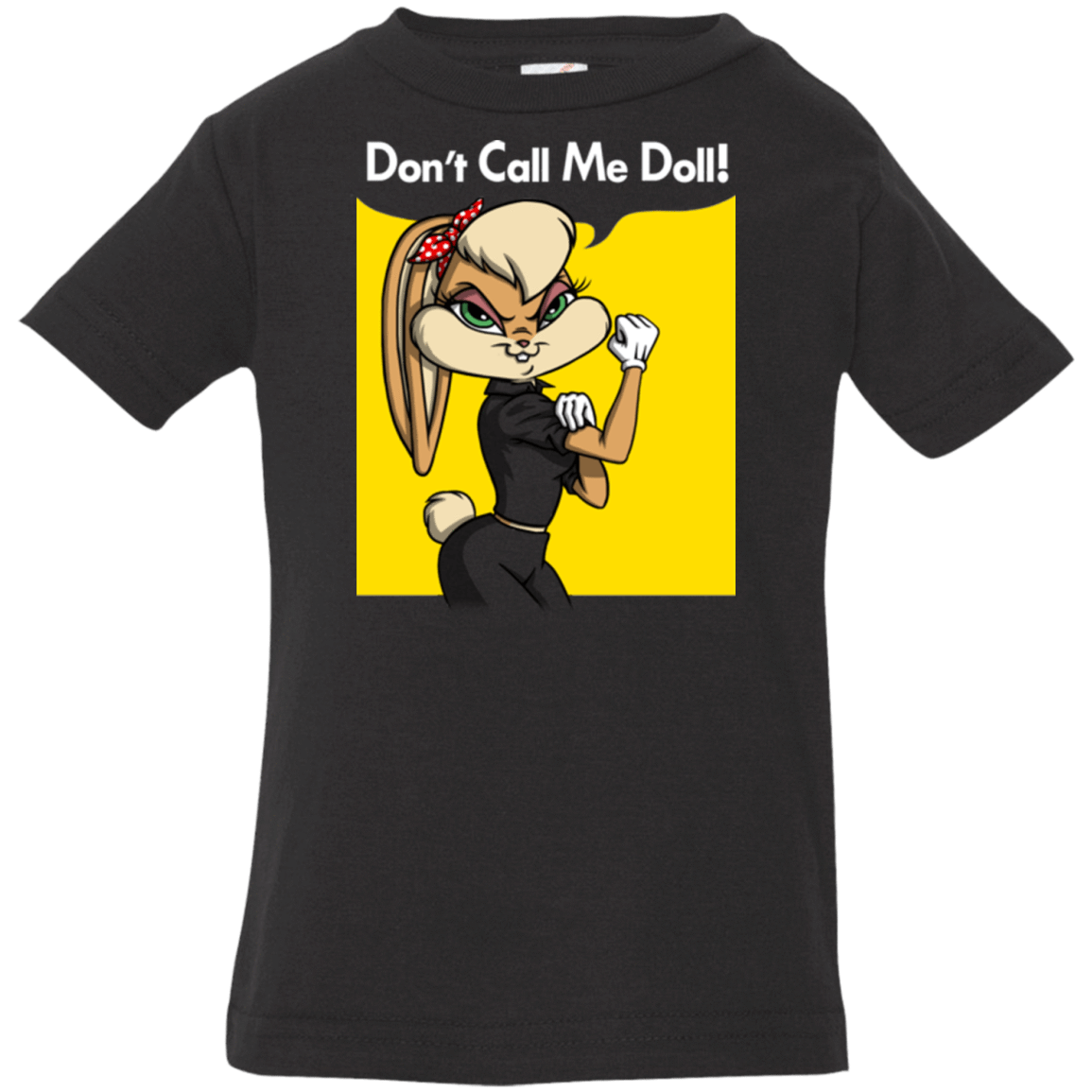 T-Shirts Black / 6 Months Lola Dont Call me Doll Infant Premium T-Shirt