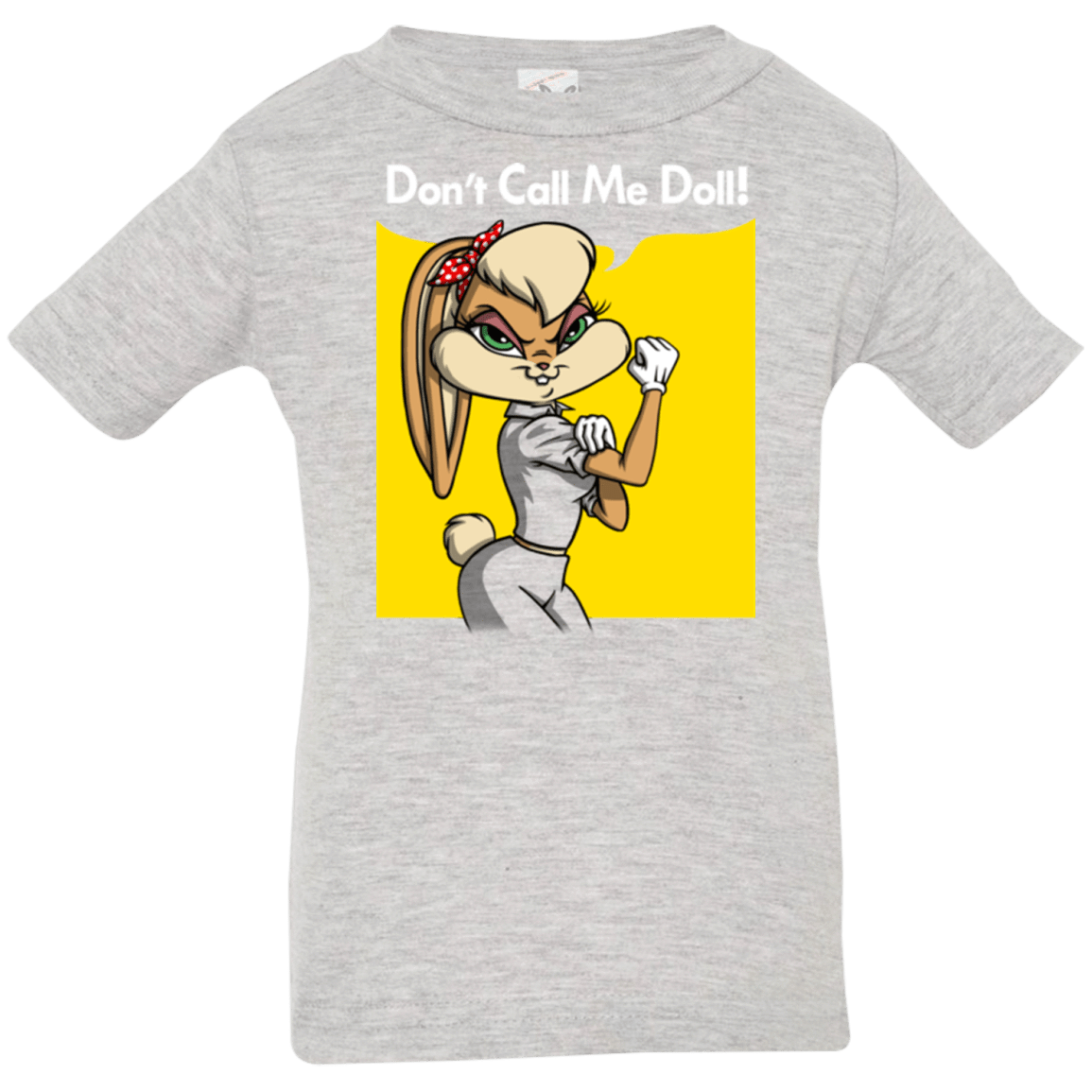 T-Shirts Heather Grey / 6 Months Lola Dont Call me Doll Infant Premium T-Shirt