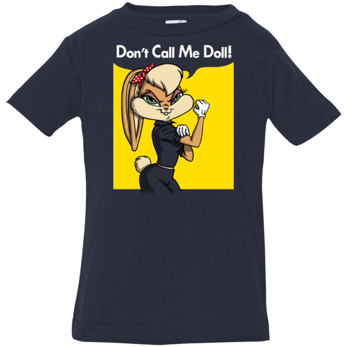 T-Shirts Navy / 6 Months Lola Dont Call me Doll Infant Premium T-Shirt