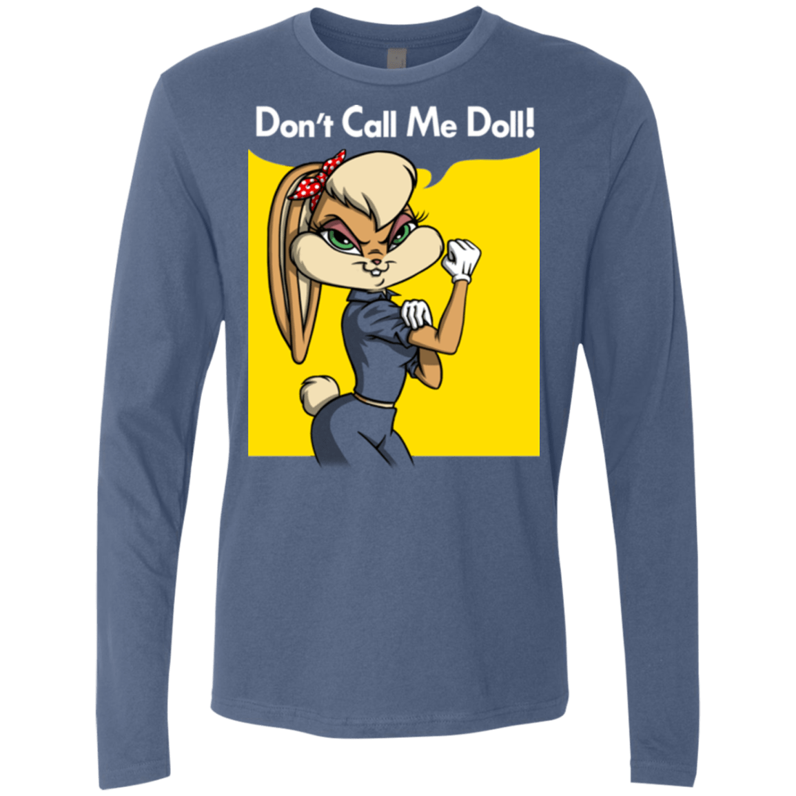 T-Shirts Indigo / S Lola Dont Call me Doll Men's Premium Long Sleeve