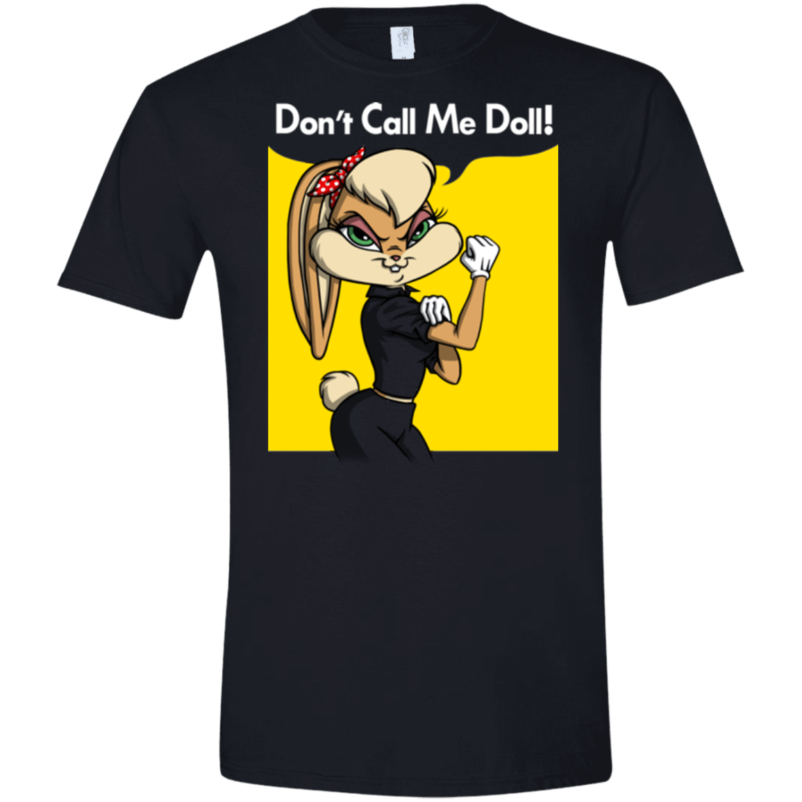 T-Shirts Black / X-Small Lola Dont Call me Doll Men's Semi-Fitted Softstyle
