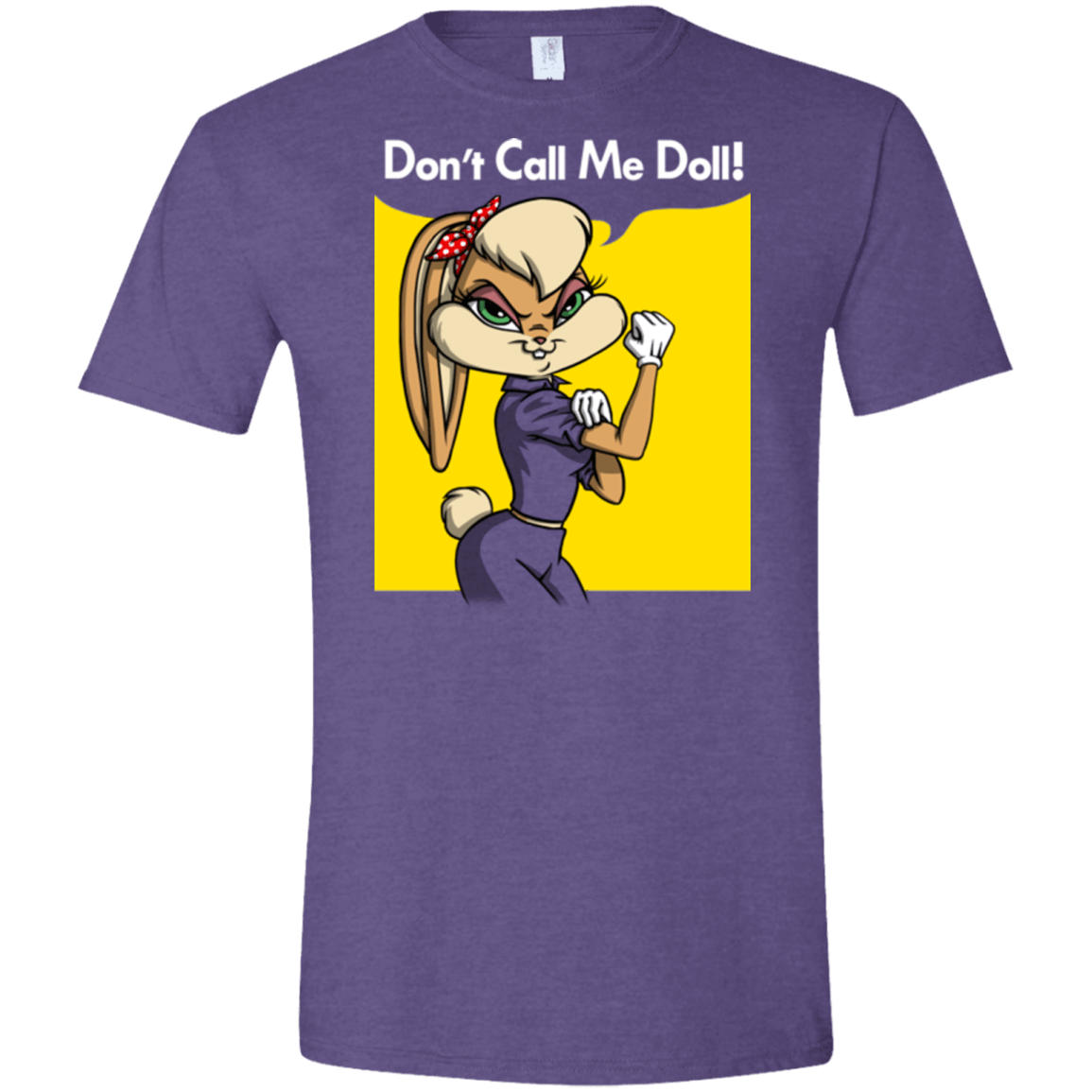 T-Shirts Heather Purple / S Lola Dont Call me Doll Men's Semi-Fitted Softstyle