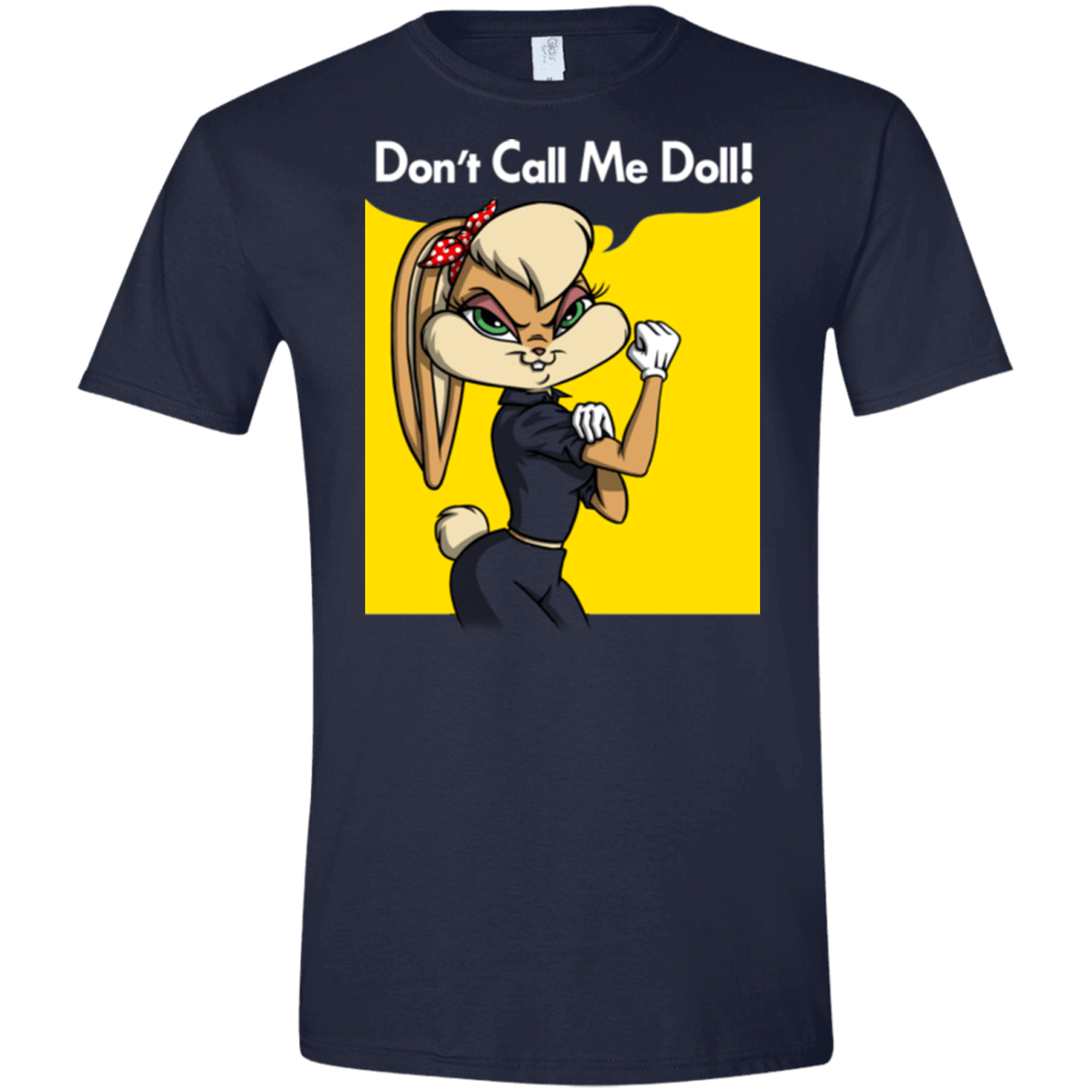 T-Shirts Navy / X-Small Lola Dont Call me Doll Men's Semi-Fitted Softstyle