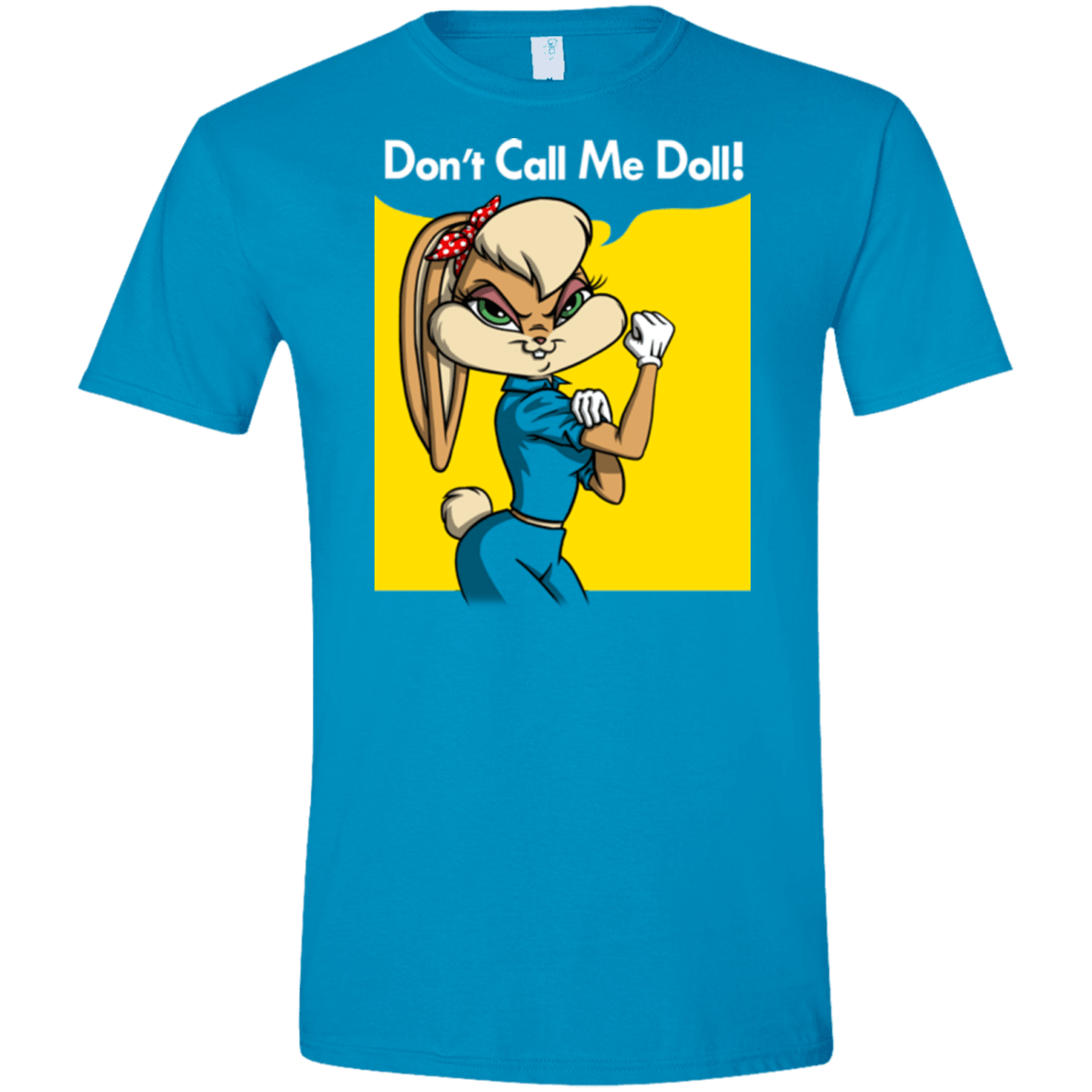 T-Shirts Sapphire / S Lola Dont Call me Doll Men's Semi-Fitted Softstyle