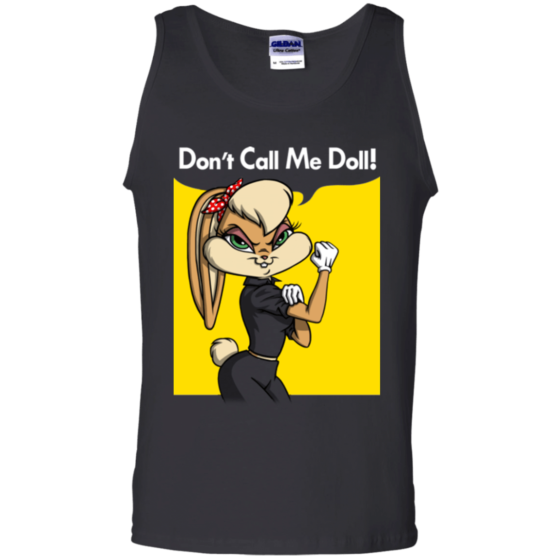 T-Shirts Black / S Lola Dont Call me Doll Men's Tank Top