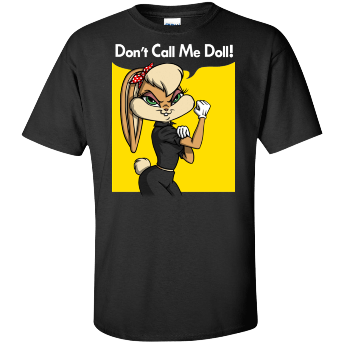 T-Shirts Black / XLT Lola Dont Call me Doll Tall T-Shirt