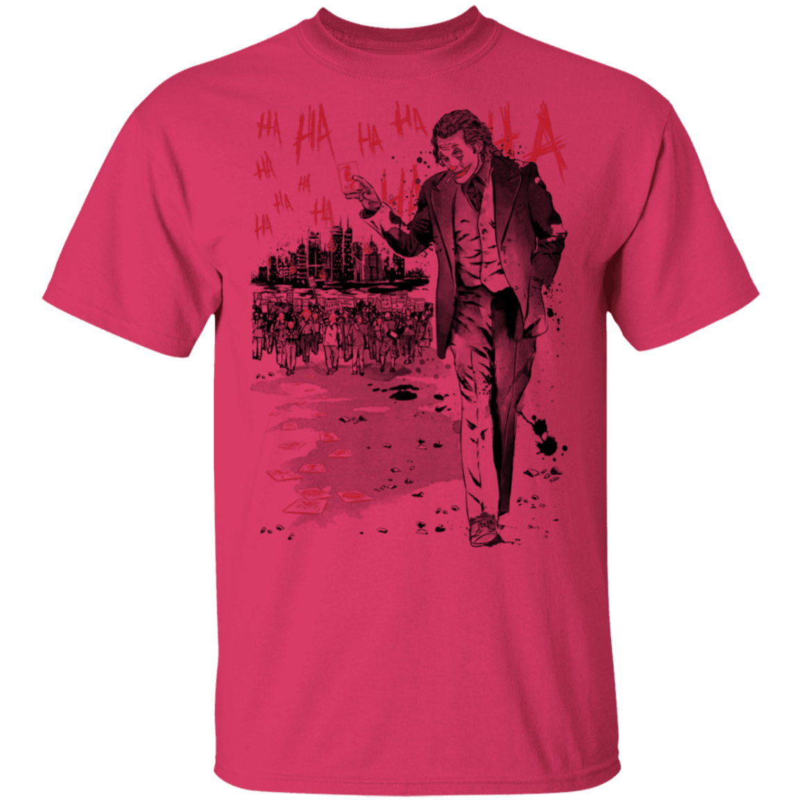 T-Shirts Heliconia / S Lone Comedian and Cubs T-Shirt