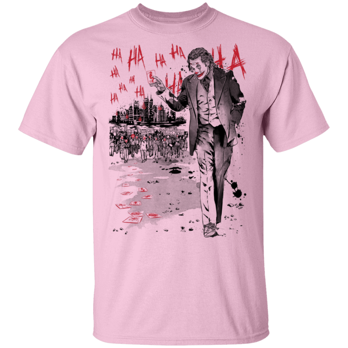 T-Shirts Light Pink / S Lone Comedian and Cubs T-Shirt