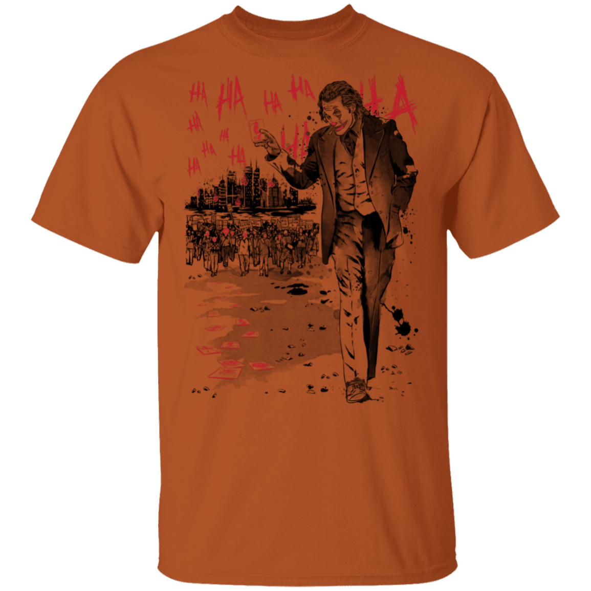 T-Shirts Texas Orange / S Lone Comedian and Cubs T-Shirt