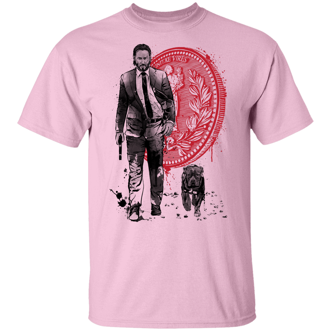 T-Shirts Light Pink / YXS Lone Hitman and Cub Youth T-Shirt