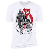 T-Shirts White / S Lone Hunter and Cub Men's Premium T-Shirt