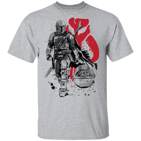 T-Shirts Sport Grey / S Lone Hunter and Cub T-Shirt