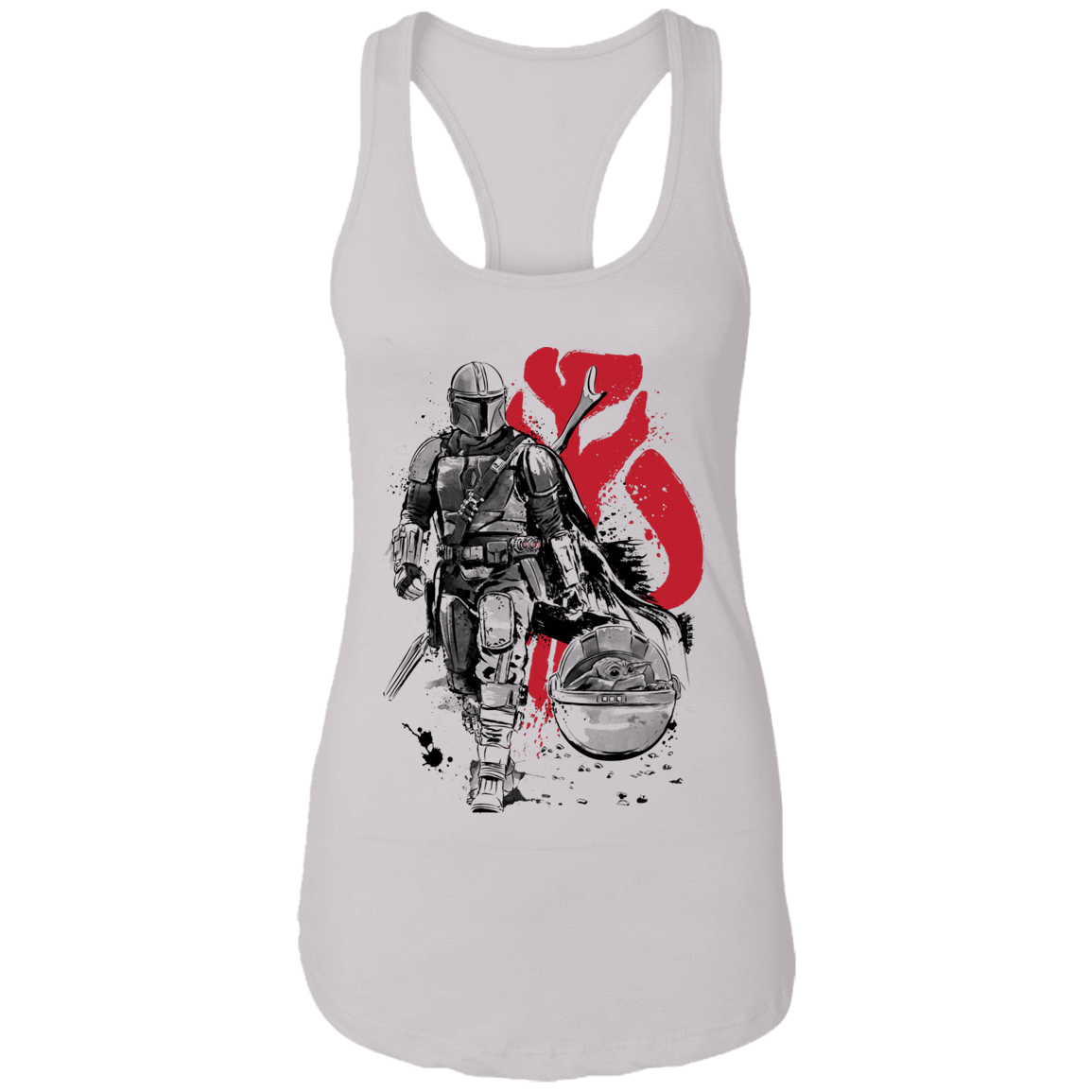 T-Shirts White / X-Small Lone Hunter and Cub Women's Premium Racerback Tank