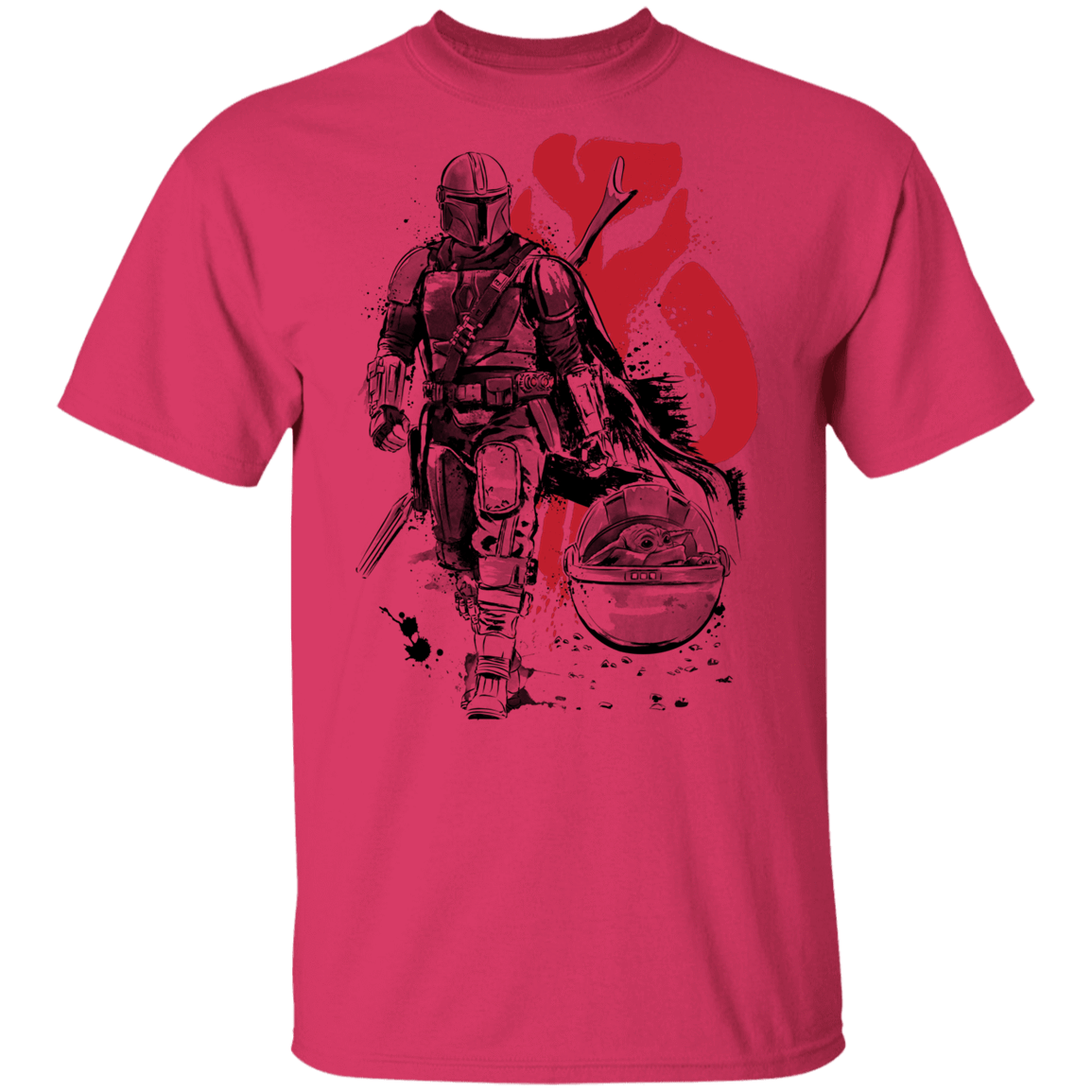 T-Shirts Heliconia / YXS Lone Hunter and Cub Youth T-Shirt