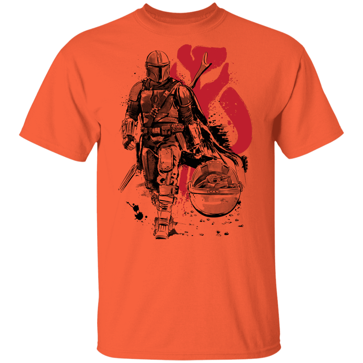 T-Shirts Orange / YXS Lone Hunter and Cub Youth T-Shirt