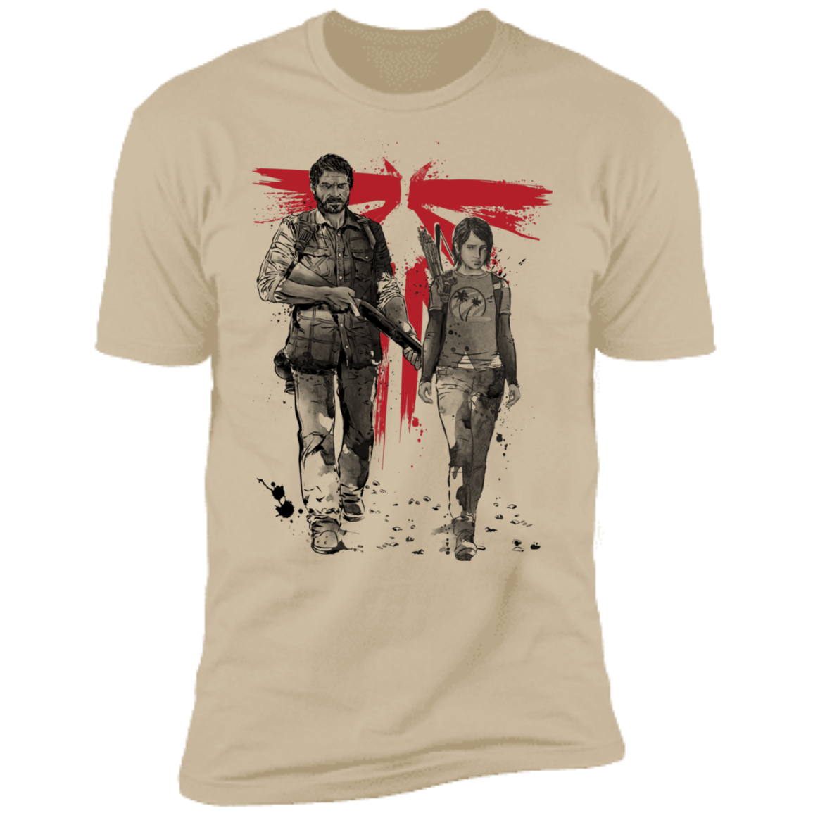 T-Shirts Sand / S Lone Survivor and Cub Men's Premium T-Shirt