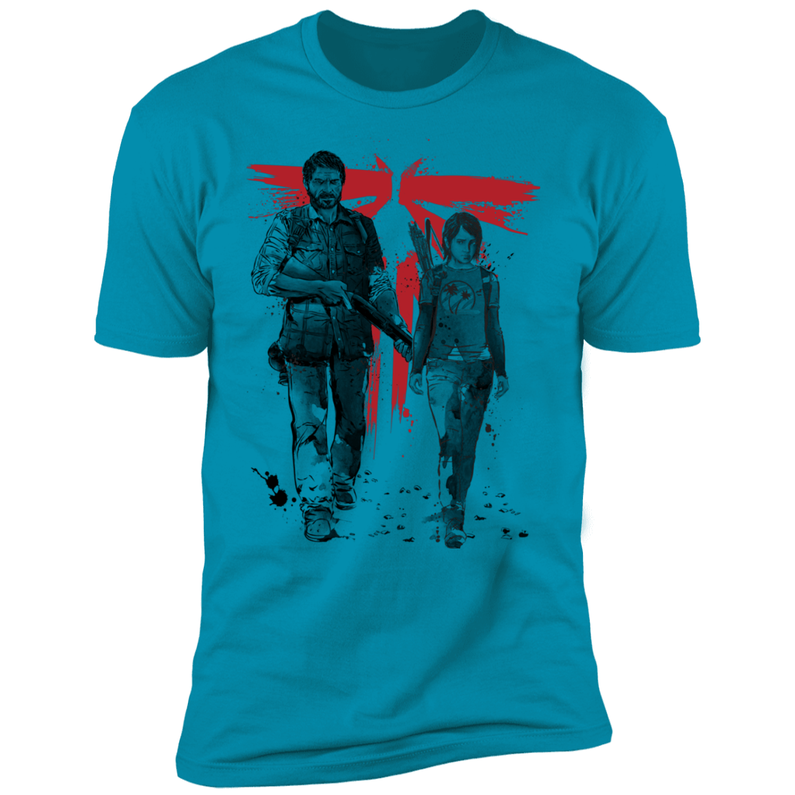 T-Shirts Turquoise / S Lone Survivor and Cub Men's Premium T-Shirt