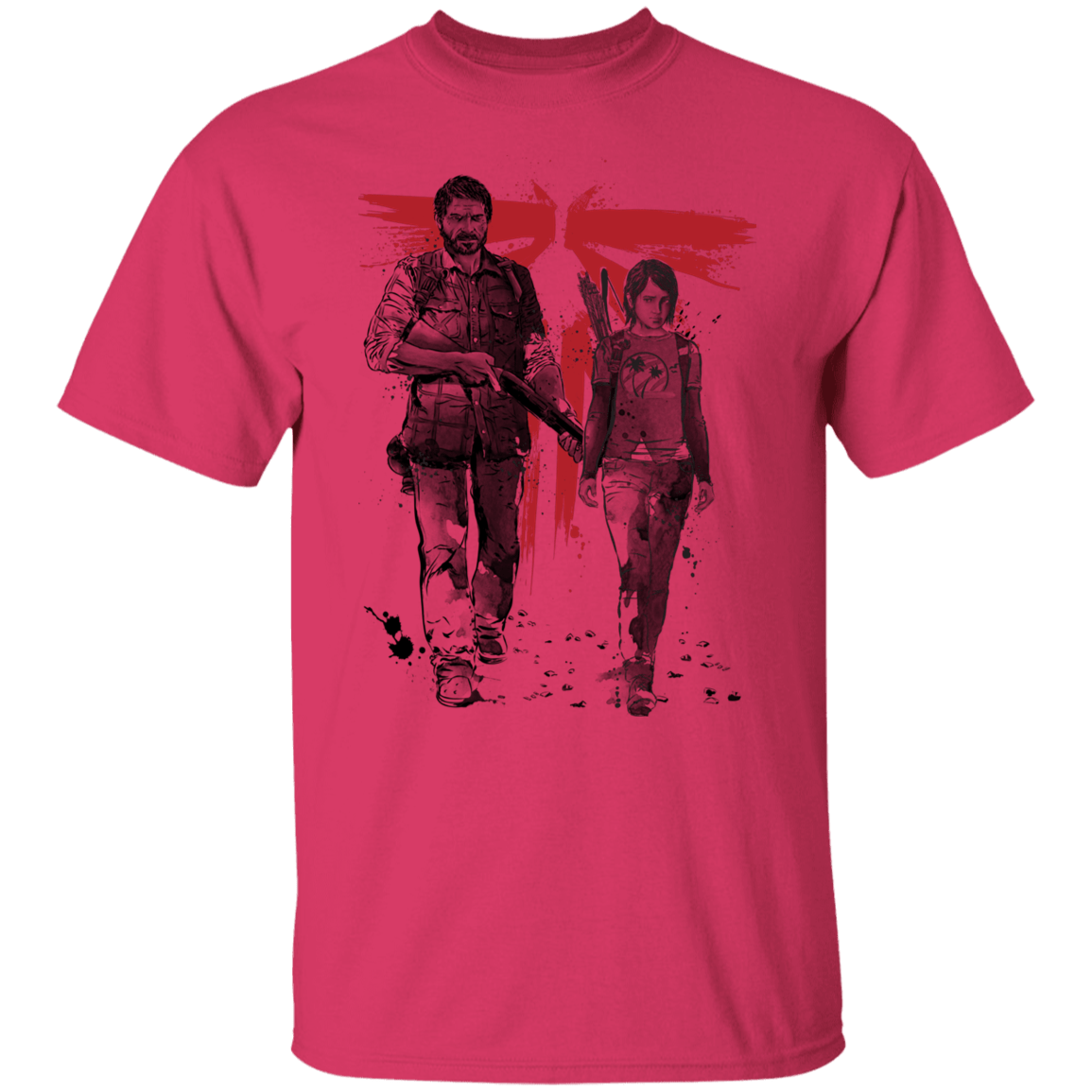 T-Shirts Heliconia / S Lone Survivor and Cub T-Shirt