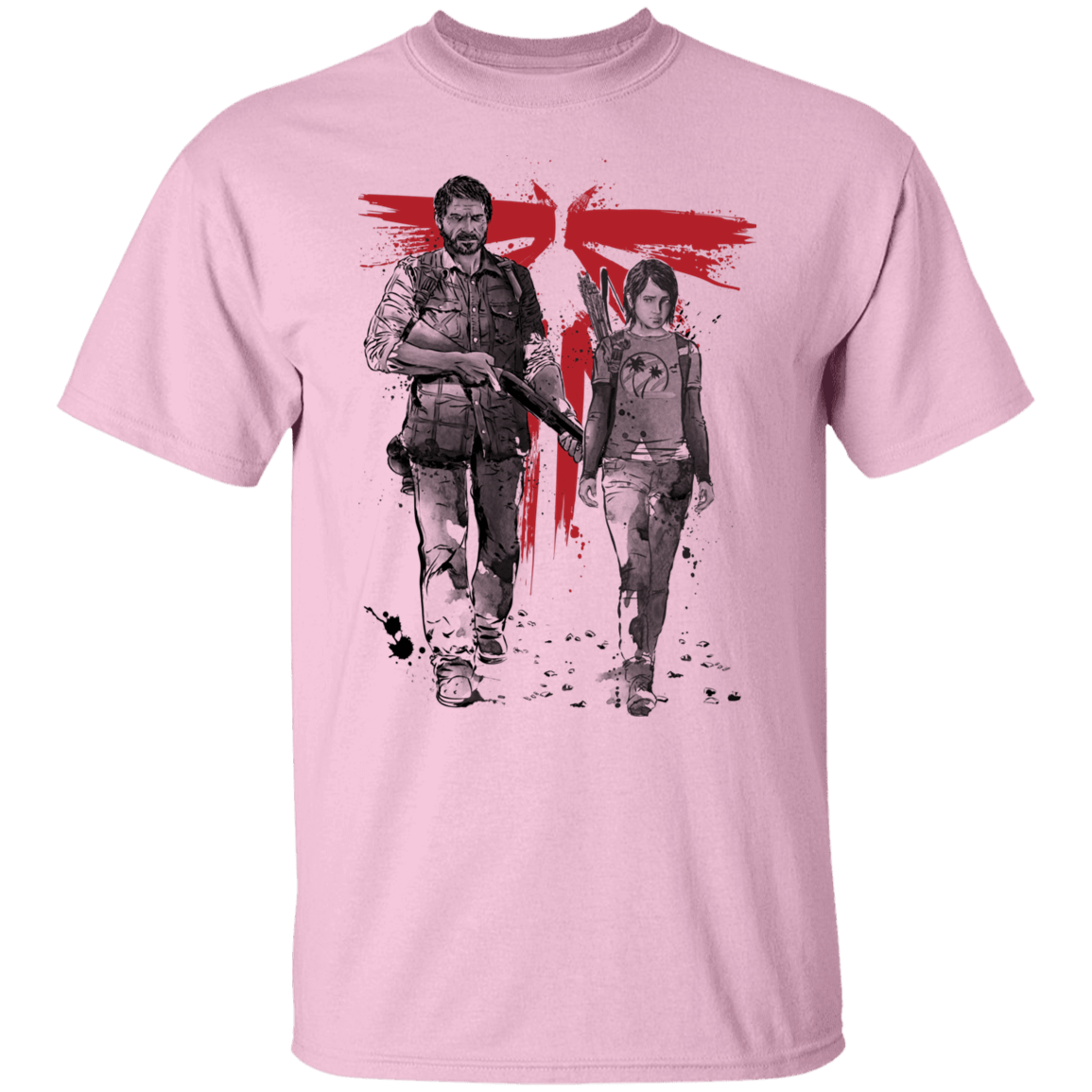 T-Shirts Light Pink / S Lone Survivor and Cub T-Shirt