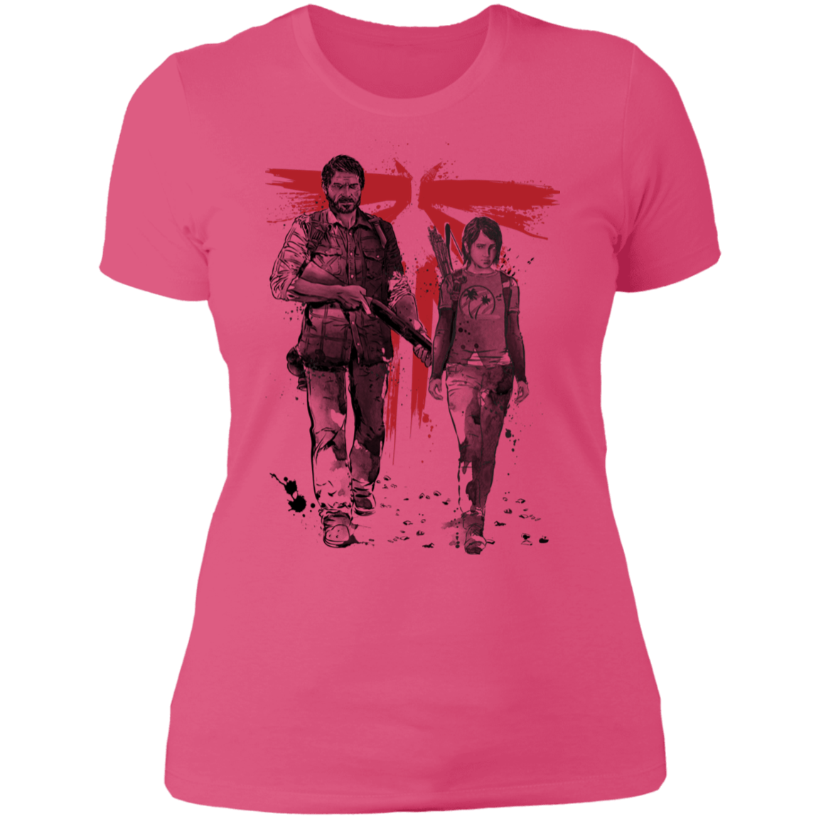 T-Shirts Hot Pink / S Lone Survivor and Cub Women's Premium T-Shirt