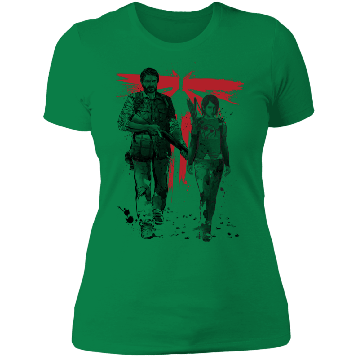 T-Shirts Kelly Green / S Lone Survivor and Cub Women's Premium T-Shirt