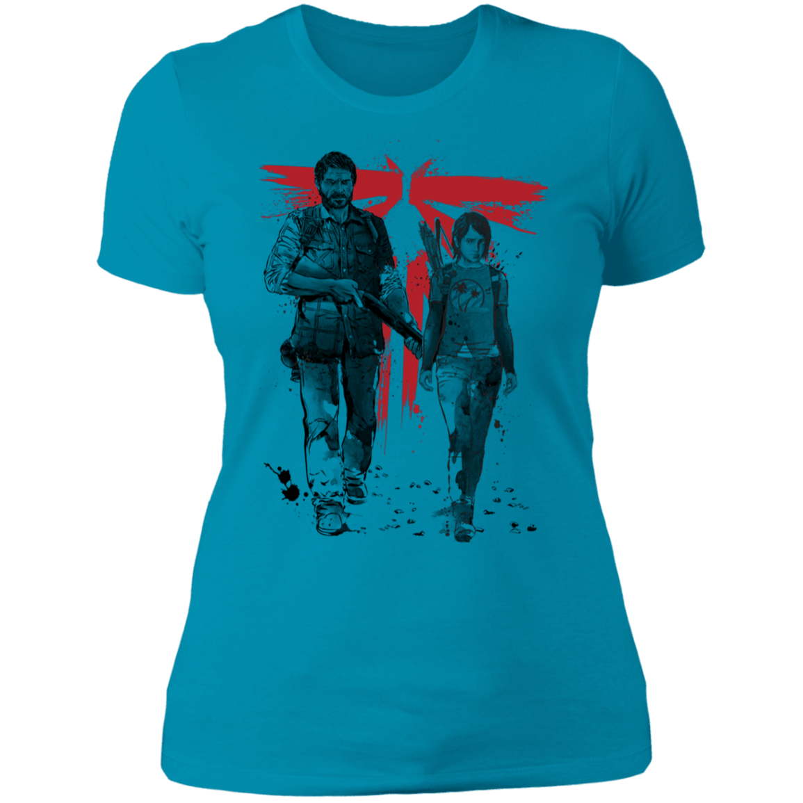 T-Shirts Turquoise / S Lone Survivor and Cub Women's Premium T-Shirt
