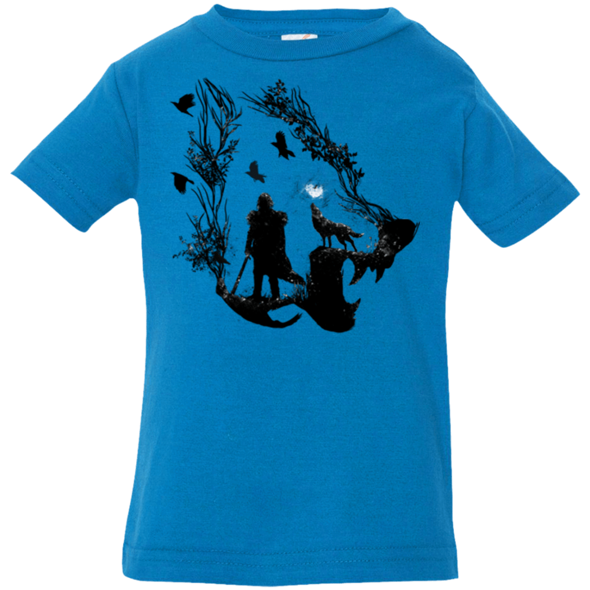 T-Shirts Cobalt / 6 Months Lone wolf Infant Premium T-Shirt