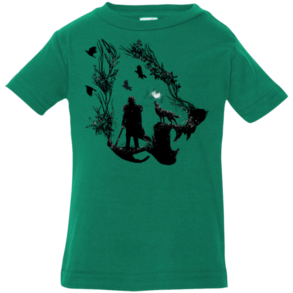 T-Shirts Kelly / 6 Months Lone wolf Infant Premium T-Shirt