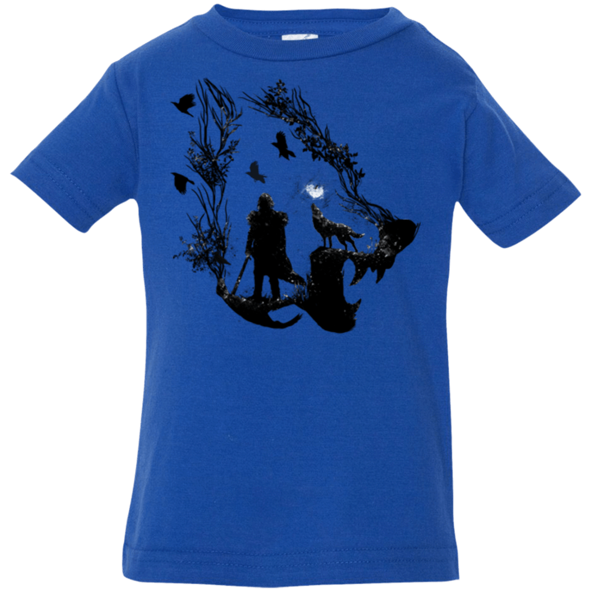 T-Shirts Royal / 6 Months Lone wolf Infant Premium T-Shirt