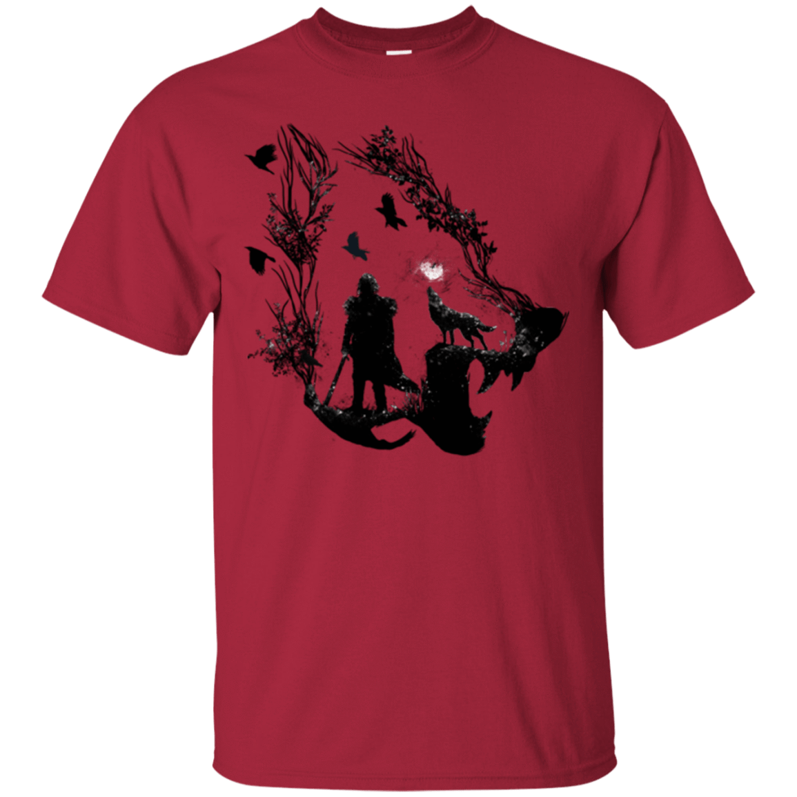 T-Shirts Cardinal / Small Lone wolf T-Shirt