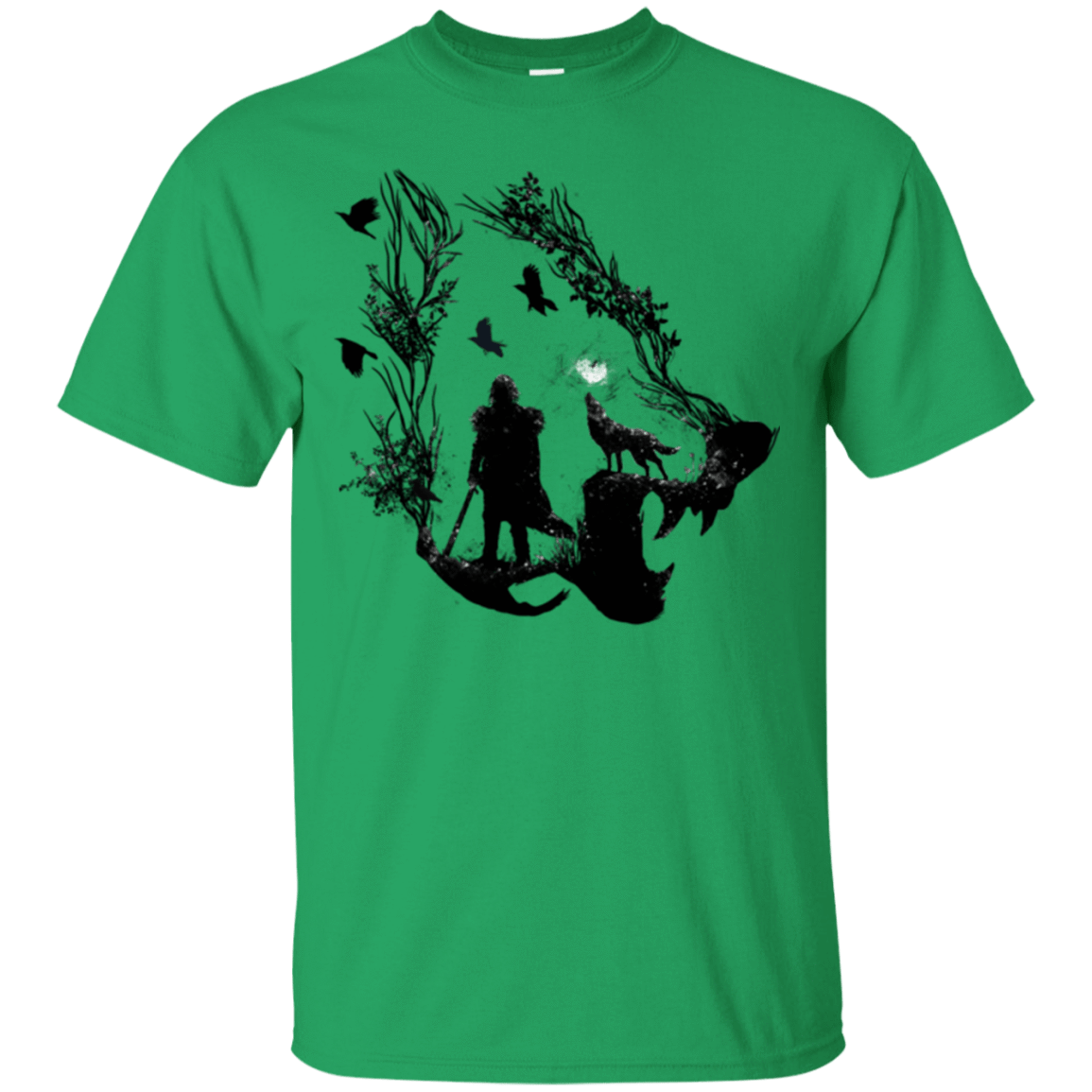 T-Shirts Irish Green / Small Lone wolf T-Shirt