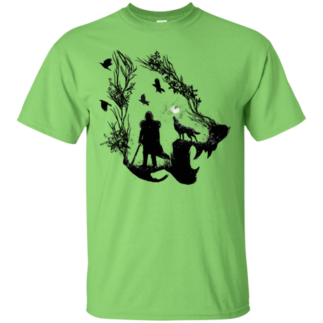 T-Shirts Lime / Small Lone wolf T-Shirt