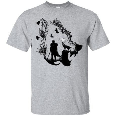 T-Shirts Sport Grey / Small Lone wolf T-Shirt