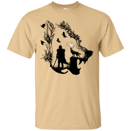 T-Shirts Vegas Gold / Small Lone wolf T-Shirt