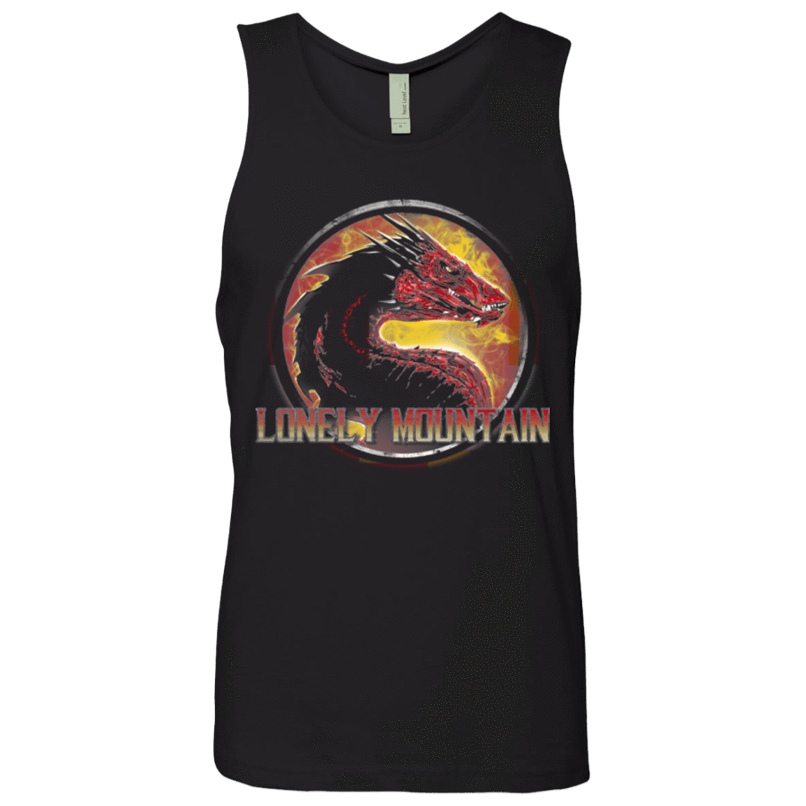 T-Shirts Black / Small Lonely Mountain Men's Premium Tank Top