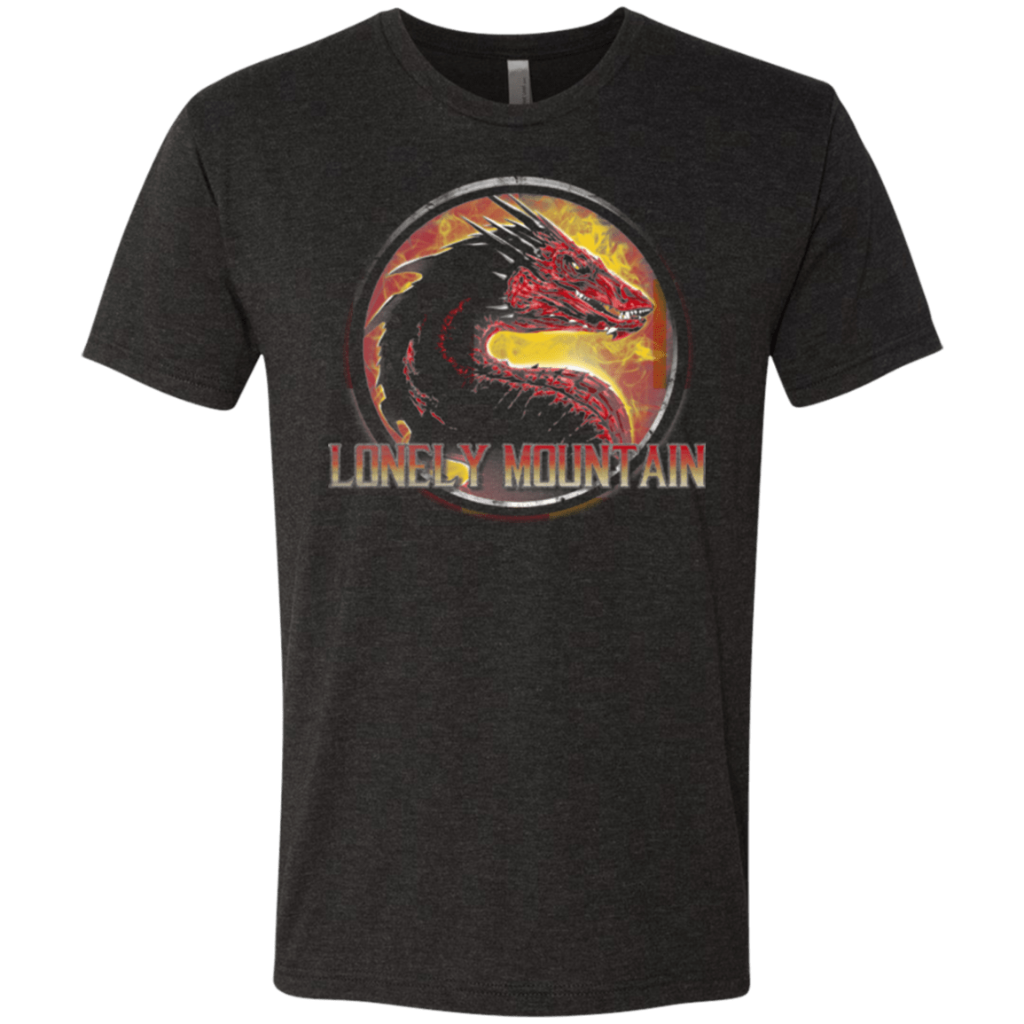 T-Shirts Vintage Black / Small Lonely Mountain Men's Triblend T-Shirt