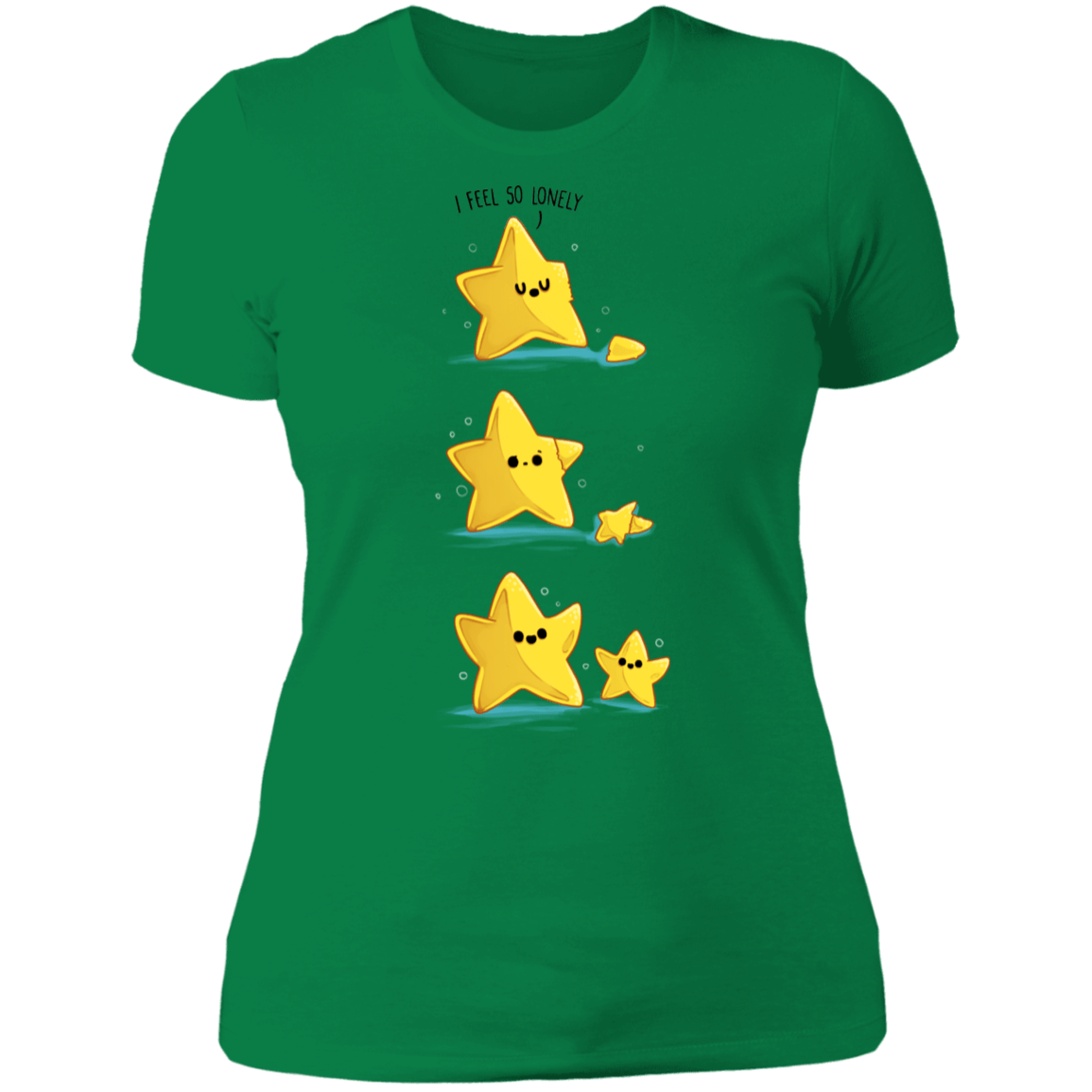 T-Shirts Kelly Green / S Lonely Star Women's Premium T-Shirt