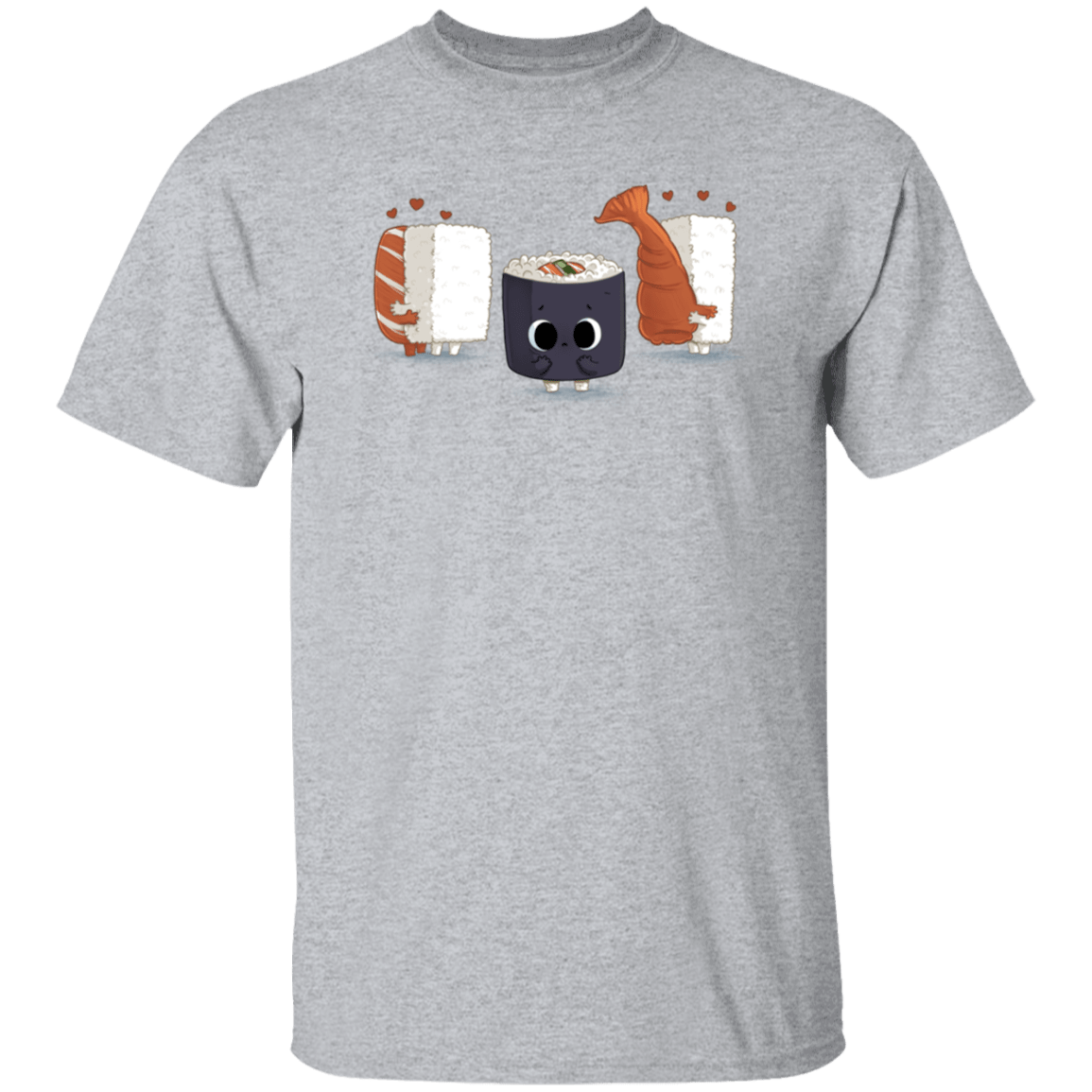 T-Shirts Sport Grey / S Lonely Sushi T-Shirt