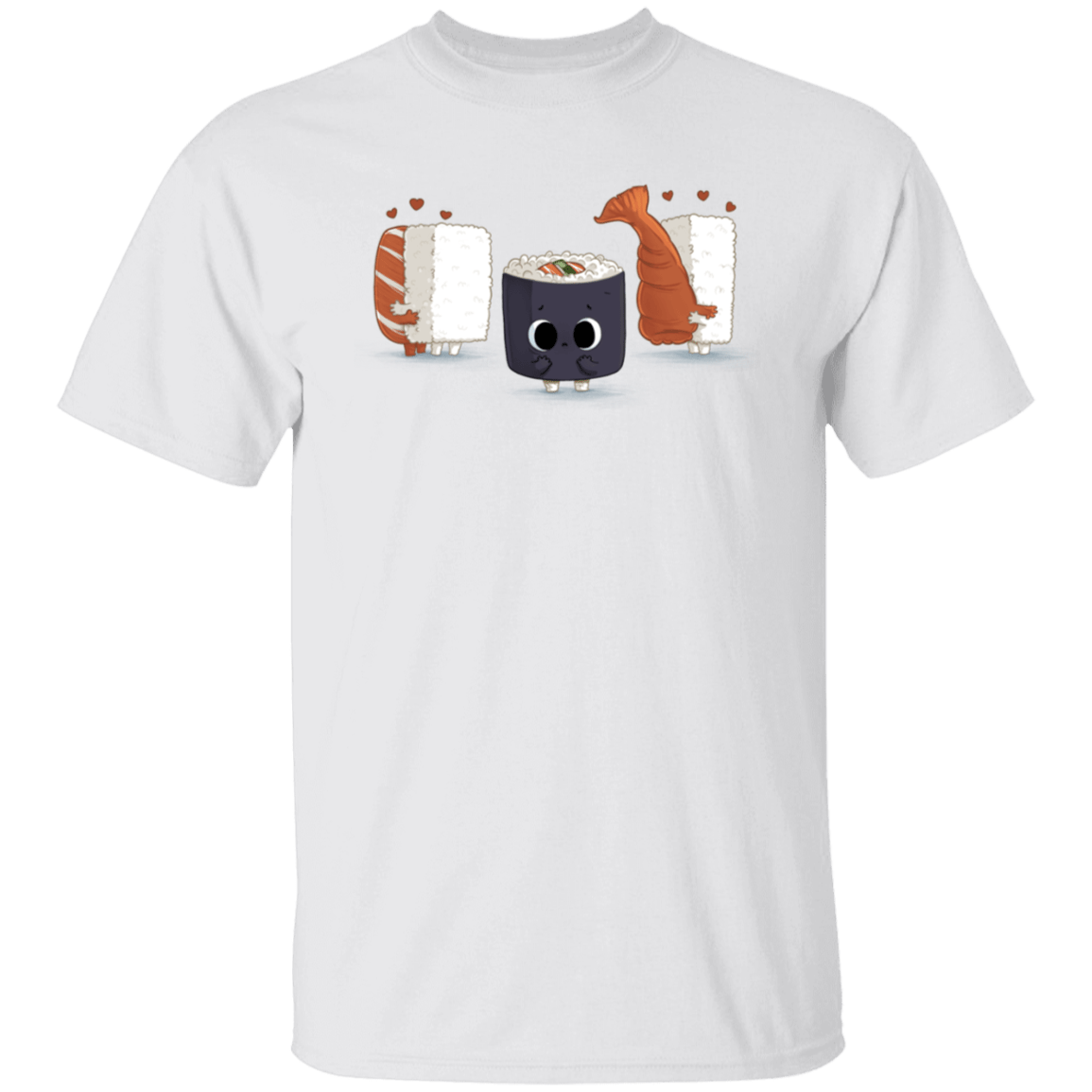 T-Shirts White / S Lonely Sushi T-Shirt